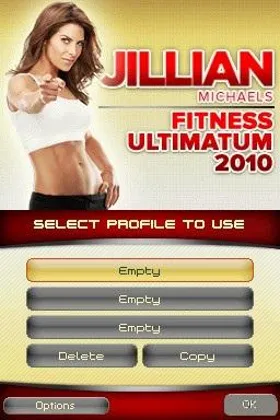 Jillian Michaels Fitness Ultimatum 2010 (USA) screen shot title